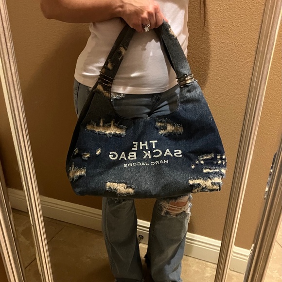 Marc Jacobs Rip Denim Bag - Picture 2 of 4